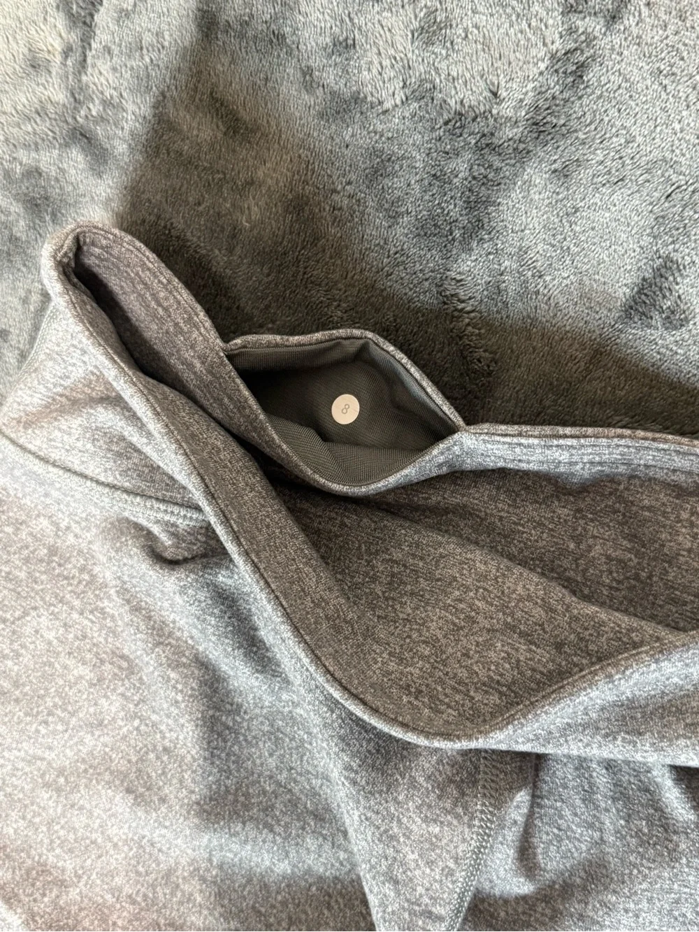 lululemon athletica Heather Gray Pull-On Leggings
